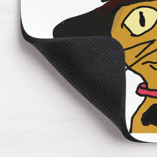 Hexe Kitty Mousepad (Ecke)
