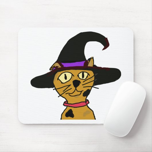 Hexe Kitty Mousepad (Mit Mouse)