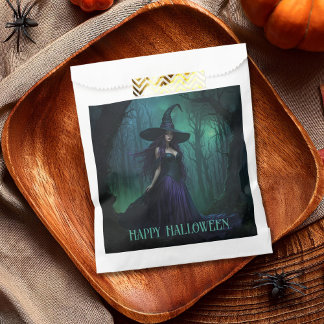 Hexe, Lila und schwarz Geschenktütchen
