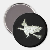 Hexe Magnet (Vorderseite/Rückseite)