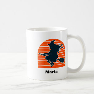 Hexe Maria Halloween Personalisiert Kaffeetasse