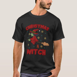 Hexe Merry Witchmas Wiccan Hexe T-Shirt