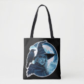 Hexe mit einem Raven - Halloween Fan Fun 2 Tasche (Vorderseite)