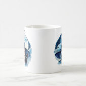 Hexe mit Katze - Wicca Halloween 1 Kaffeetasse (Mittel)