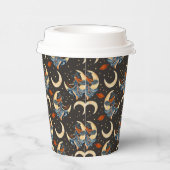 Hexe, Mond und Planeten Pappbecher (Rechts)