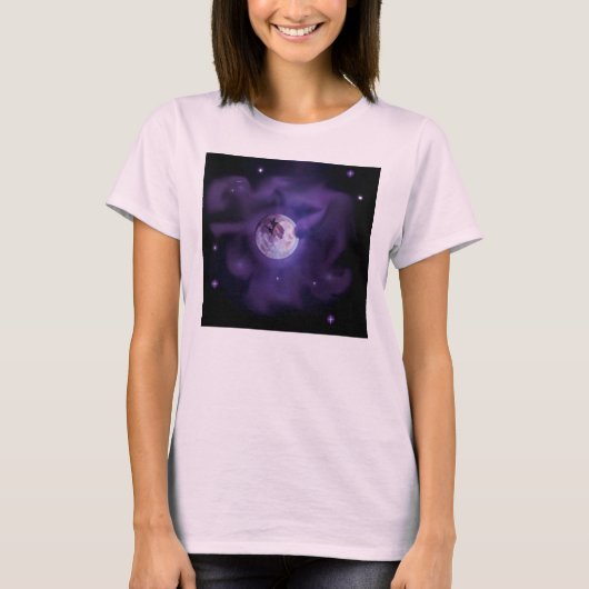 Hexe Moon T-Shirt (Vorderseite)