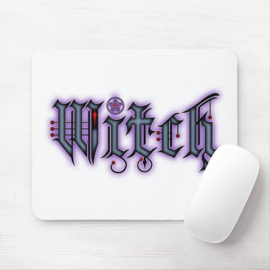 Hexe Mousepad (Mit Mouse)