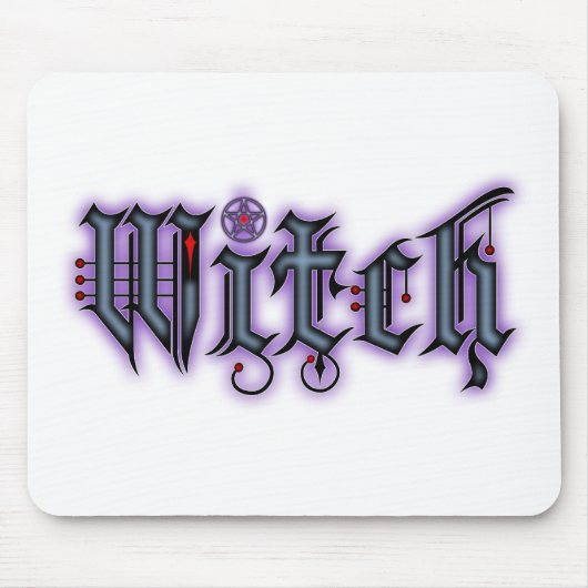 Hexe Mousepad (Vorne)