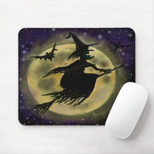 Hexe Mousepad (Mit Mouse)