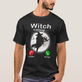 Hexe nennt Trick oder Treat Funny Halloween T-Shirt
