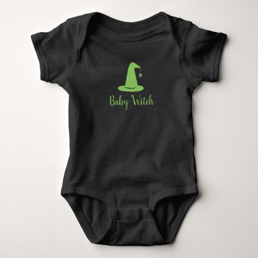 Hexe New Baby Geschenk Strampler (Vorderseite)