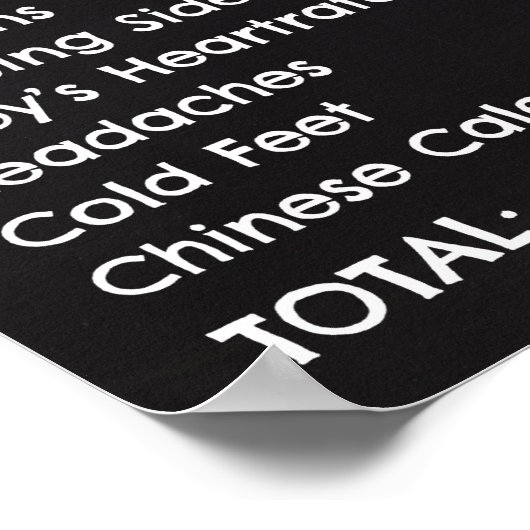 Hexe oder Zauberer Alte Ehefrauen Tales Poster (Ecke)