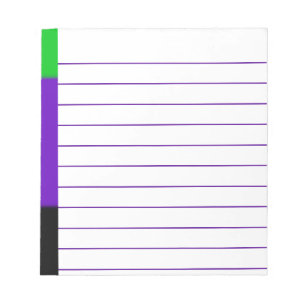 Hexe Ombre Notizblock