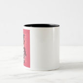 Hexe Outta Coven Zweifarbige Tasse (Mittel)