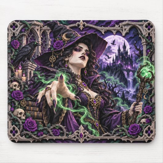 Hexe, Paper Cut Monster Mousepad (Vorne)
