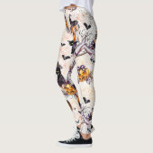 Hexe Pattern Halloween Leggings (Links)