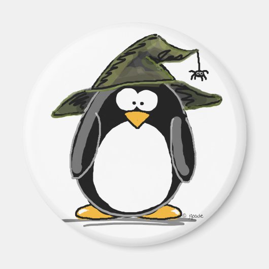 Hexe Penguin Magnet (Vorne)