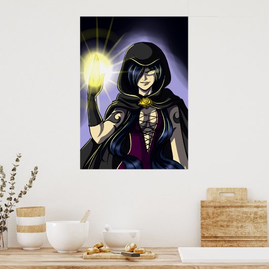 Hexe Poster (Küche)