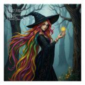 Hexe Poster (Vorderseite)