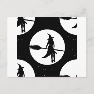 Hexe Postkarte