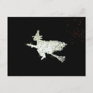 Hexe Postkarte