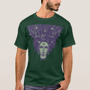 Hexe Priestess Viking Pagan Wicca1422 T-Shirt