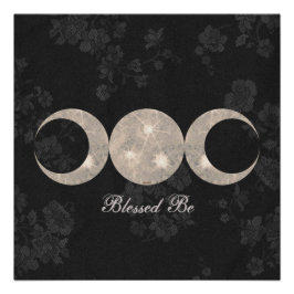 Hexe Prim Triple Moon Goddess Poster