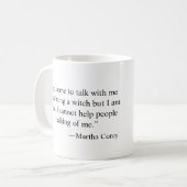 Hexe-Probezitat Marthas Corey: Gespräch Kaffeetasse (Vorderseite Links)