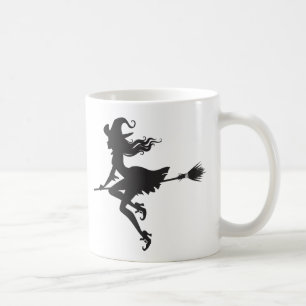 Hexe-Reitbesen Halloween Thunder_Cove Kaffeetasse