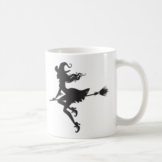 Hexe-Reitbesen Halloween Thunder_Cove Kaffeetasse (Rechts)