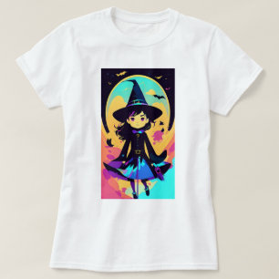 Hexe Retro Halloween-T - Shirt