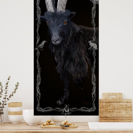 Hexe-Sabbat - Großes Poster (Küche)