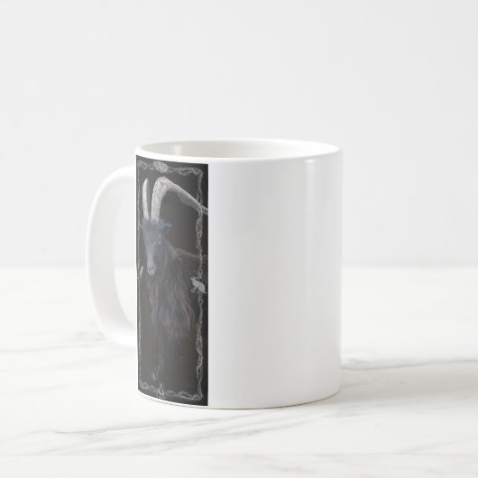 Hexe-Sabbat Kaffeetasse (Vorderseite Links)