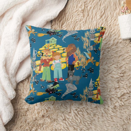 Hexe-, Schareck- und Löwenmuster Kissen (Decke)