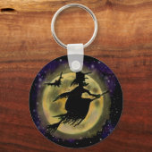 Hexe Schlüsselanhänger (Vorderseite)