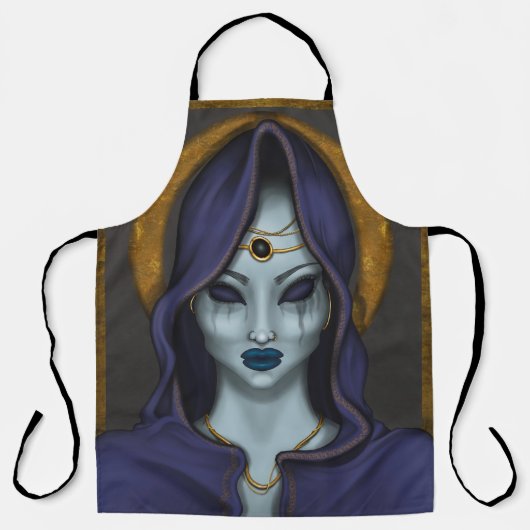 Hexe Schürze (Vorderseite)