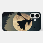 Hexe-Silhouette Case-Mate iPhone Hülle (Rückseite (Horizontal))