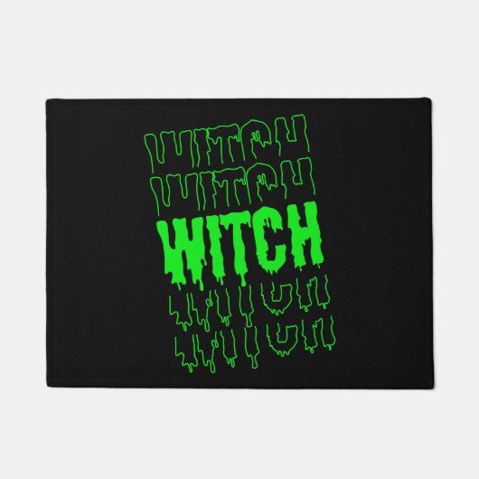 Hexe Spooky Fußmatte (Vorderseite)