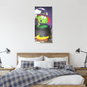 Hexe Stirring a Cauldron . Leinwanddruck (Insitu (Schlafzimmer))