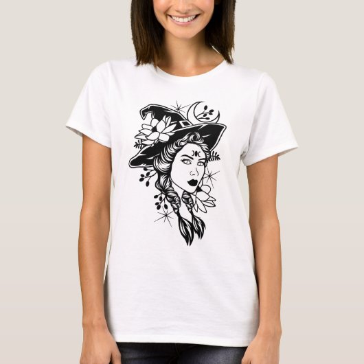 Hexe T-Shirt (Vorderseite)