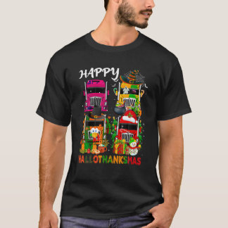Hexe Türkei Santa Trucks Truckers Happy HalloThan T-Shirt