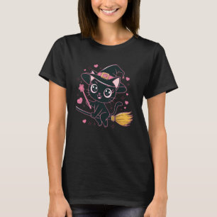 Hexe und bitte ich bin ihr mensch lustige Katzenmu T-Shirt