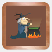 Hexe und Cauldron