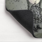 Hexe und Geist in Liebe Mousepad (Ecke)