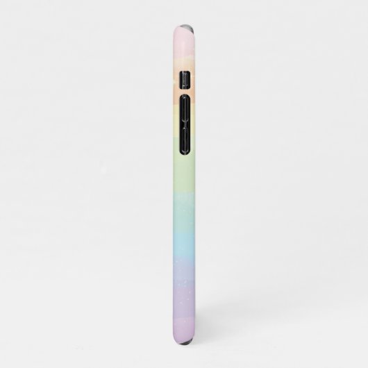 Hexe und Katze, Halloween-Stimmung iPhone Hülle (Linke Seite)