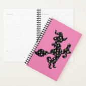 Hexe und Katze, Halloween-Stimmung Planer (Anzeige)