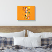 Hexe und Kunst Leinwanddruck (Insitu (Schlafzimmer))