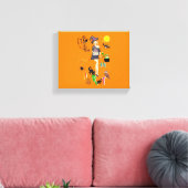 Hexe und Kunst Leinwanddruck (Insitu (Wohnzimmer))