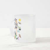 Hexe und Kunst Mattglastasse (Vorderseite Links)
