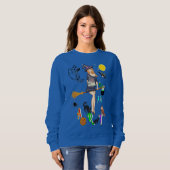 Hexe und Kunst Sweatshirt (Vorne ganz)